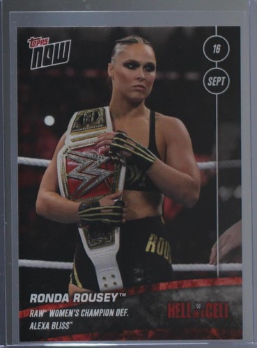 2018 Topps Now WWE - Ronda Rousey #54
