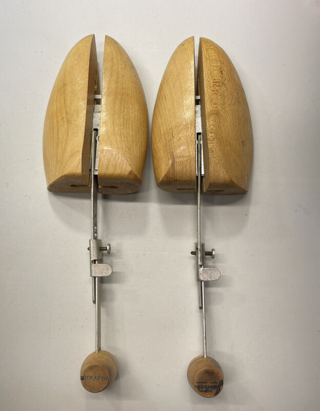 I Pair Vintage Justers  Wood Shoe Stretchers
