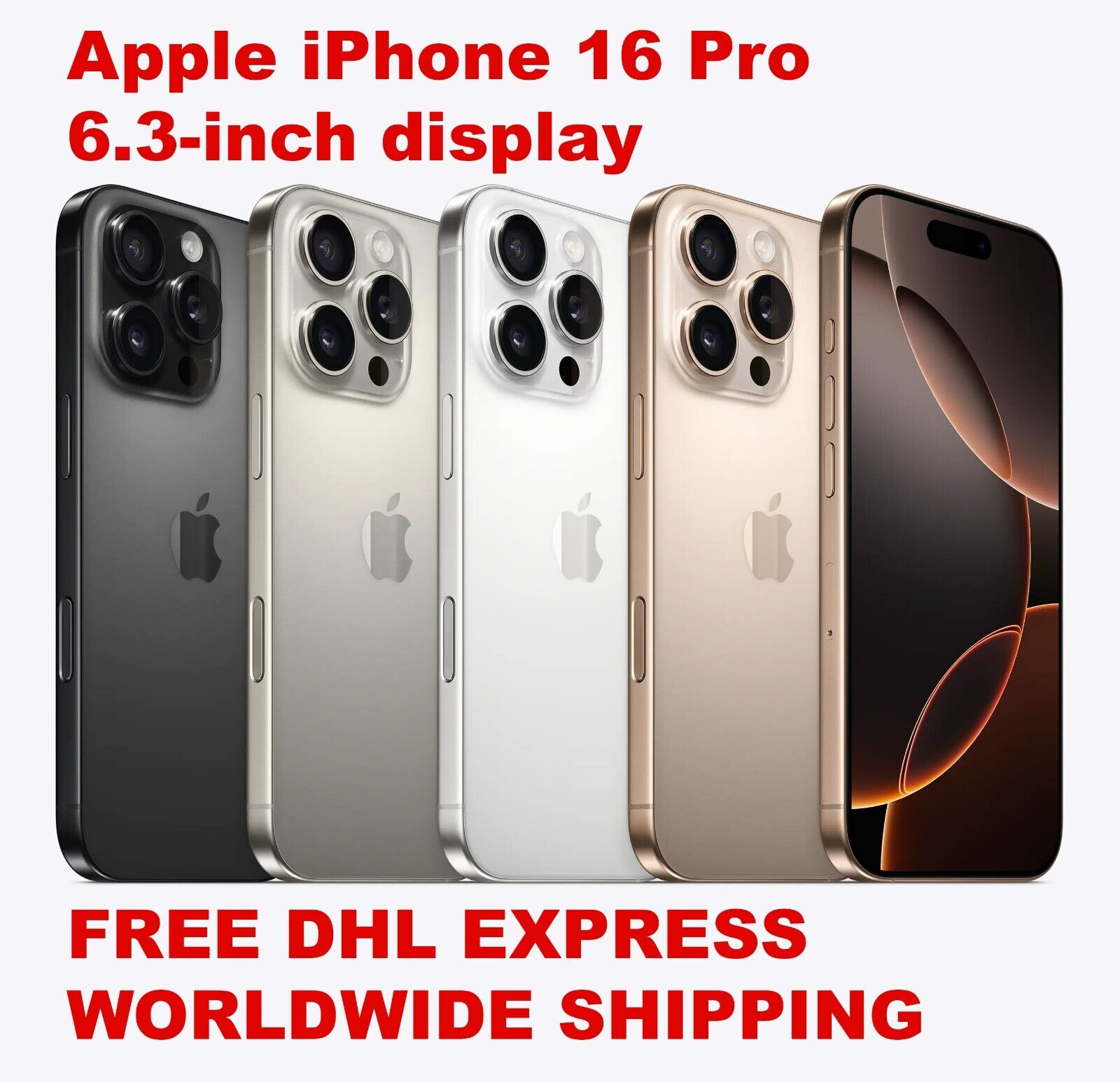 APPLE 2024 iPHONE 16 PRO 6.3 APPLE 2024 iPHONE 16 PRO 6.3