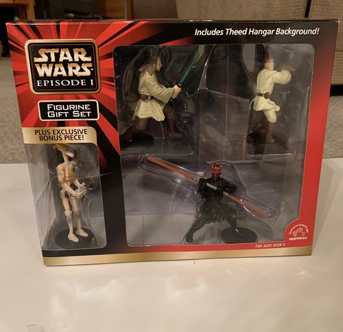 Star Wars Episode 1 Figurine Gift Set plus Exclusive Bonus Piece