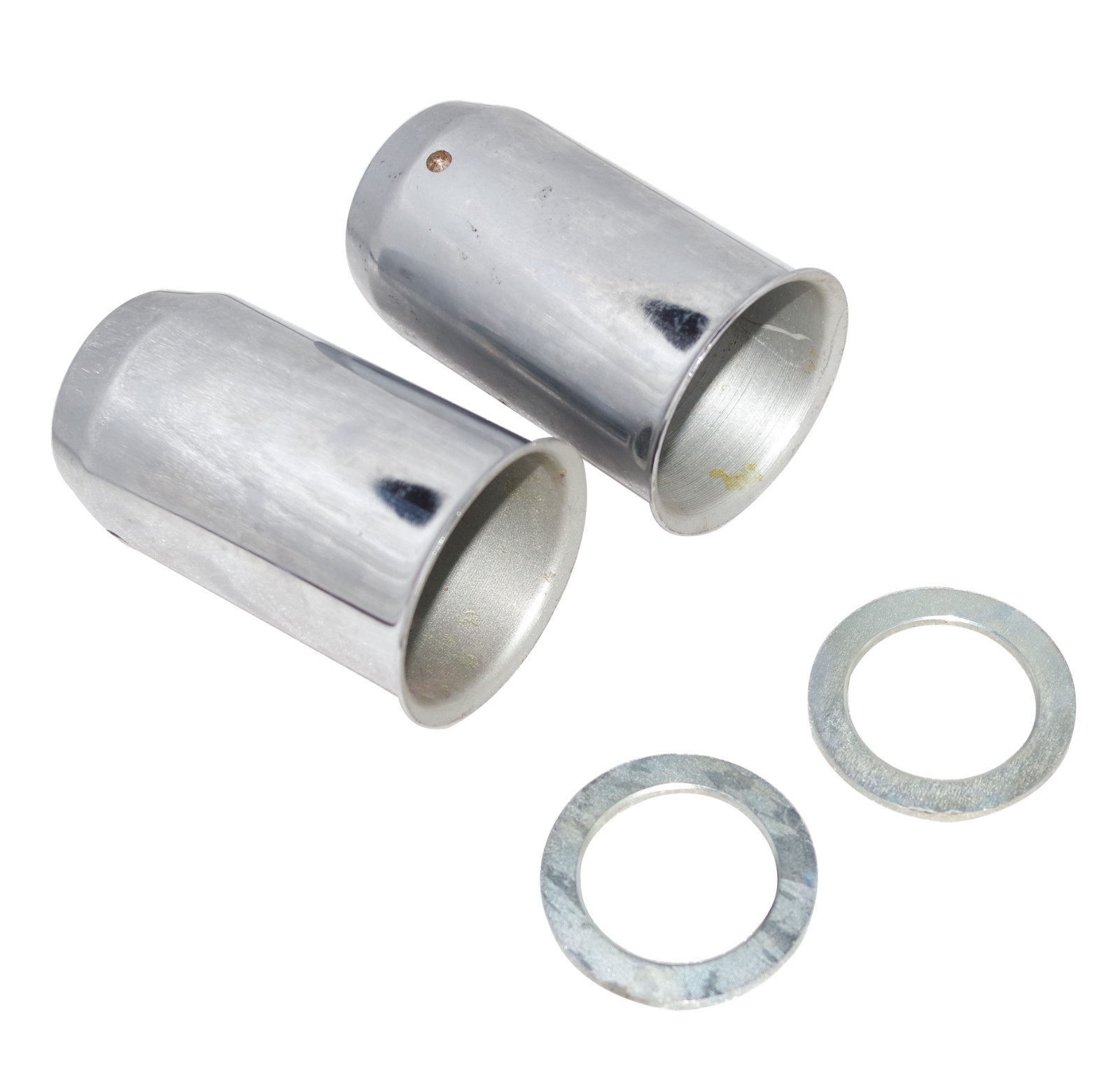 Fits Triumph Upper Fork Cover Set Steel Chrome Plated  