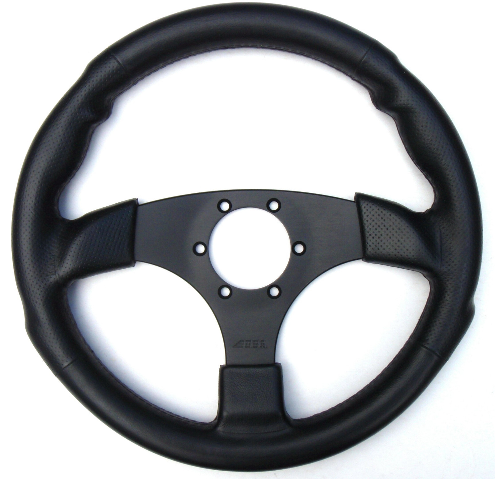 OBA Sports Steering Wheel Black Poly 34cm Made In Italy 6