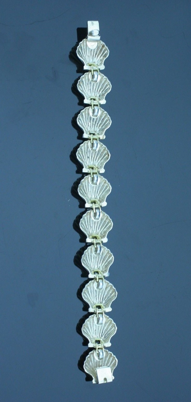 Tiffany & Co. Blue Sapphire Gold Silver Bracelet 7in.