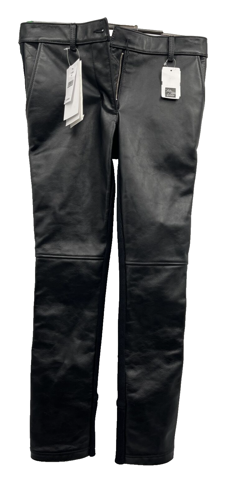 【サイズ0】sacai 25aw Faux Leather Pants ブラック Suiting Pants | sacai Official Store サカイ オフィシャル