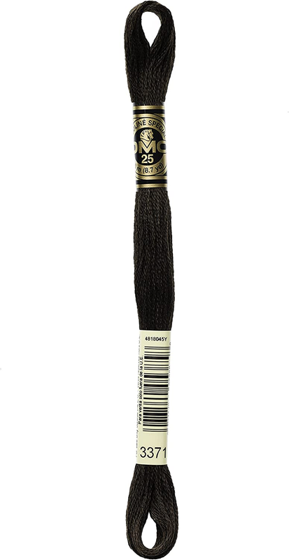 Cotton 8.7 Yards Black Brown 117-3371 (12-pack)
