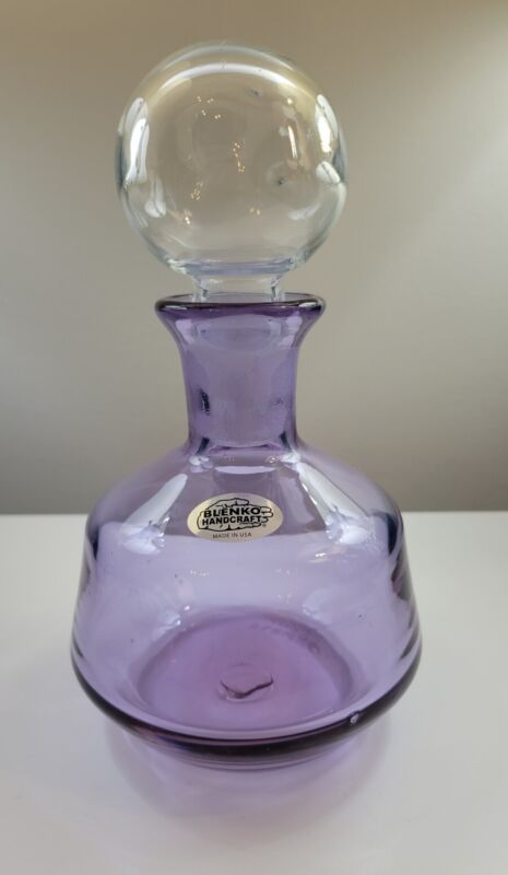 Blenko Limited Edition Ganymede 2419S - Luna Perfume Bottle