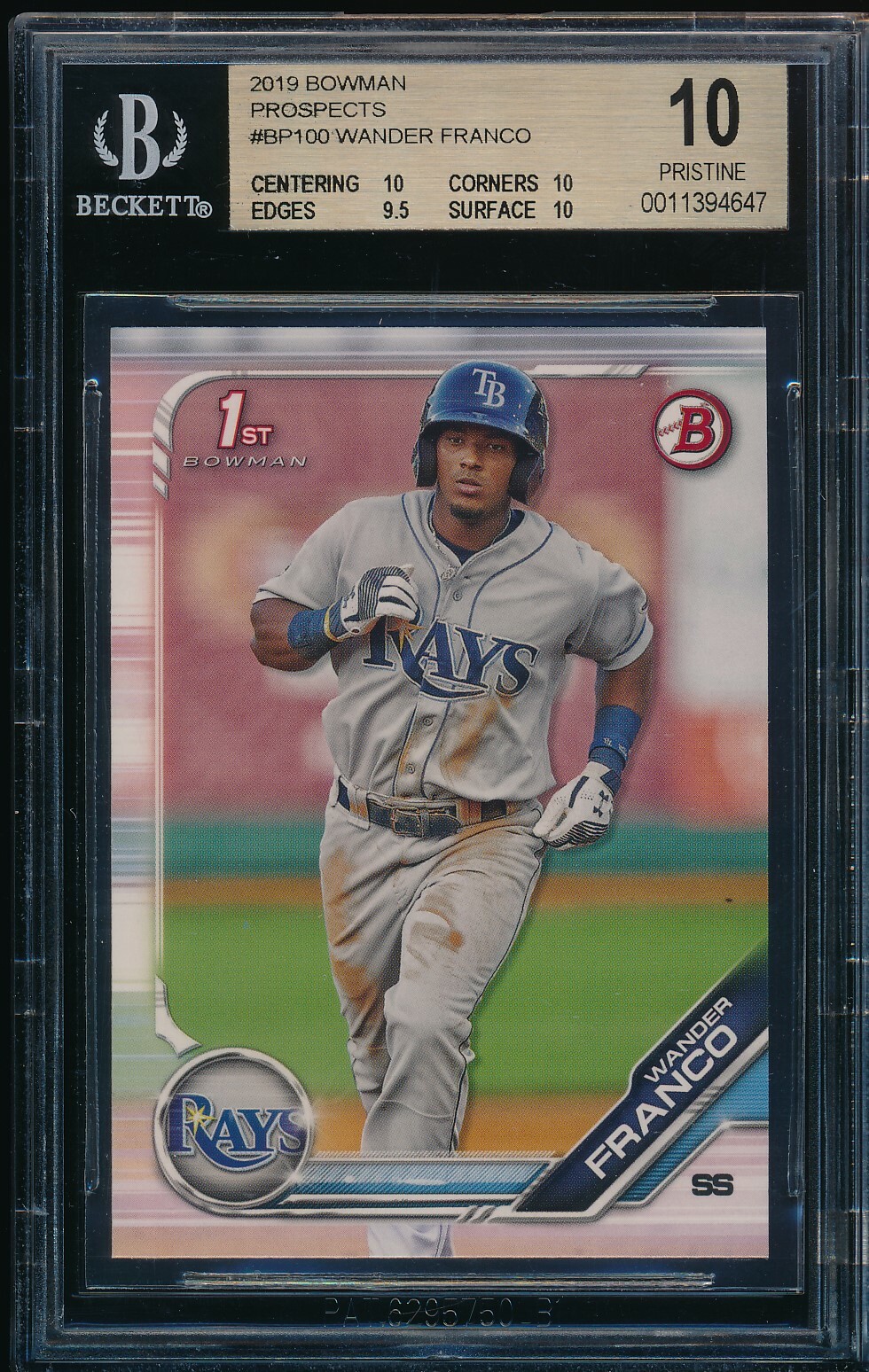 その他 2019 Bowman's Best Atomic Wander Franco PSA 10 2019 Bowman's Best '99 Franchise Favorites Atomic