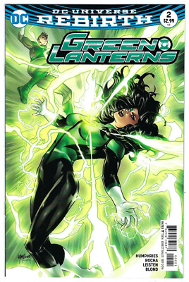 DC Comics GREEN LANTERNS #2 first printing Emanuela Lupacchino cover B variant
