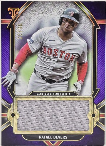 2024 Topps Triple Threads - Rafael Devers #SJR-RD2