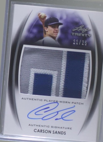 2014 Leaf Trinity - Carson Sands #PA-CS1