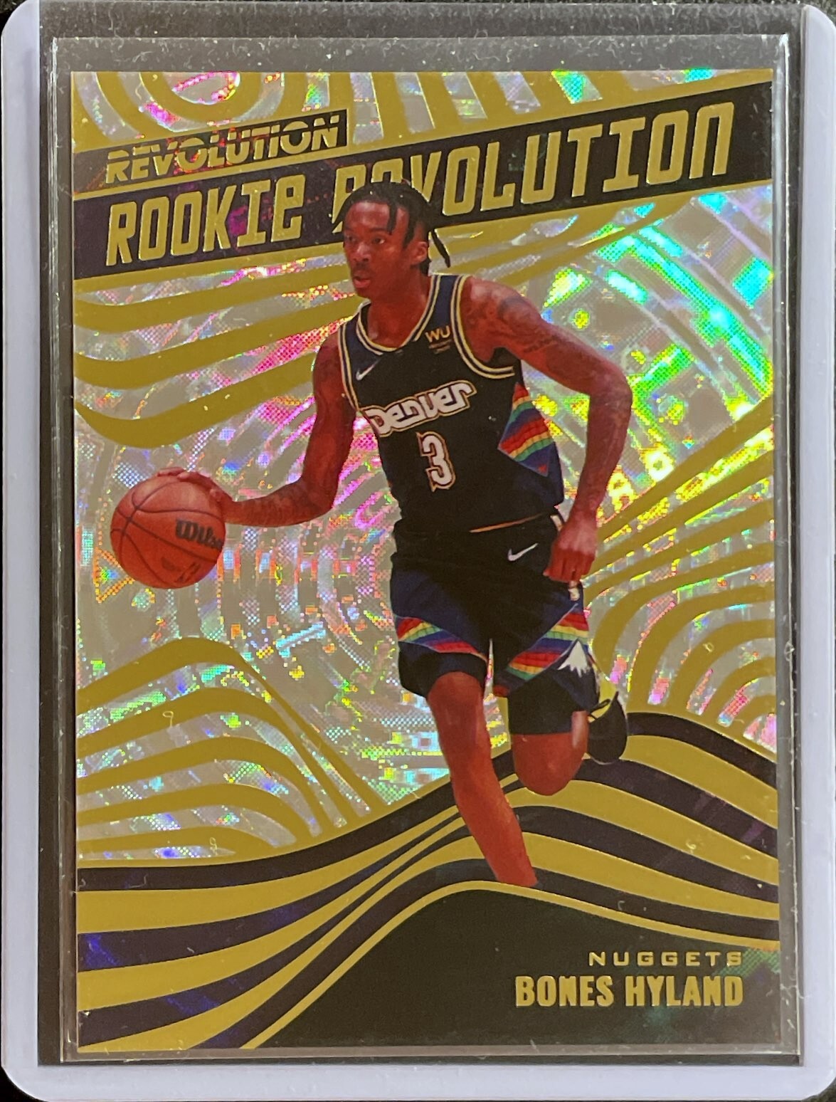 その他 2021 Bones Hyland Rookie Revolution NBA 2021 Panini Select - 19 Bones Hyland RC - Rookie Revolution