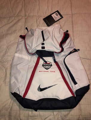 Nike Elite Bag USA White 
