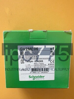 For NEW Schneider GV2ME06 Motor circuit breaker GV2-ME06 with box