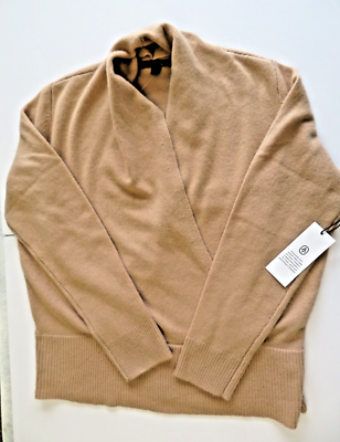 Camel wrap hotsell sweater