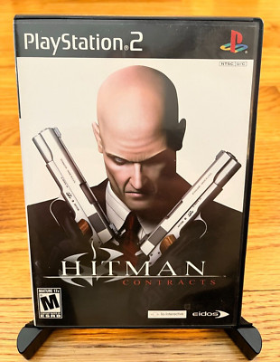 Hitman: Contracts - PS2 (Eidos, Sony PlayStation 2, 2004, Manual included, CIB)