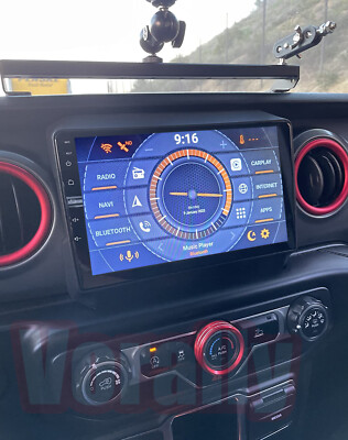 CarPlay Android Car Radio for 2018-2021 Jeep Wrangler JL  / 2020-2022 Gladiator