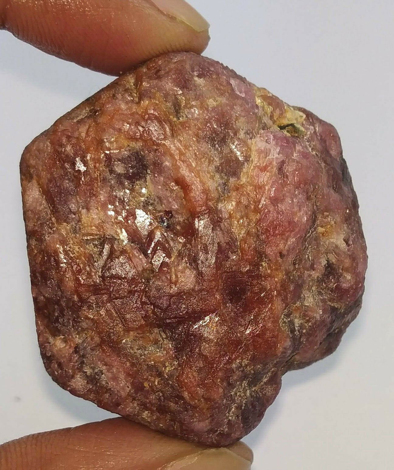Natural Ruby Corundum 439.40 Ct Loose Gemstone With Free