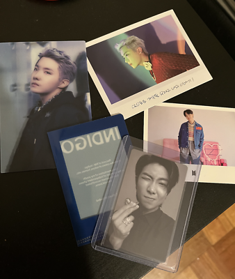 BTS RM INDIGO Book Edition PHOTO CARD Weverse Shop POB POST
