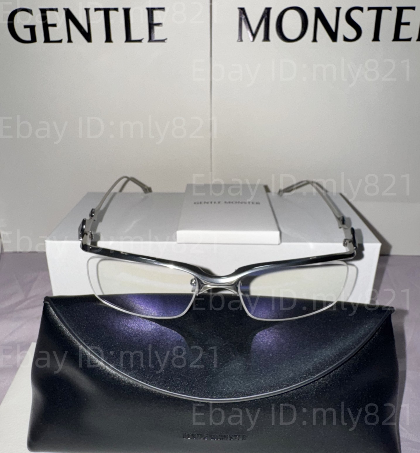 GentleMonster Sunglasses Bold - Kro 02 Silver Frame Clear