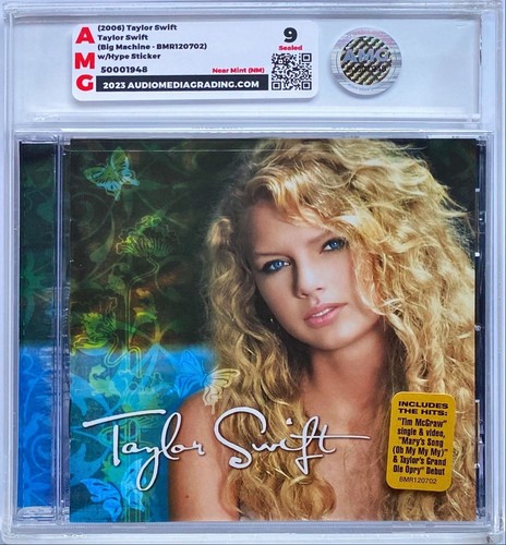 Taylor Swift サインCD Taylor Swift Signed Autograph Framed CD Display - Rare