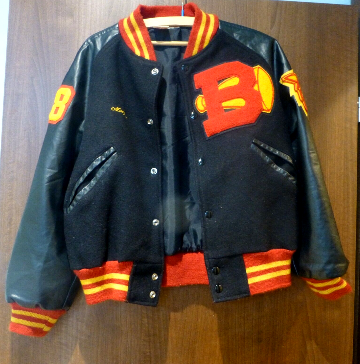 50s〜60s KOLESPORT JACKET Very Rare Vintage 50s 60s Childs Baseball Jacket with