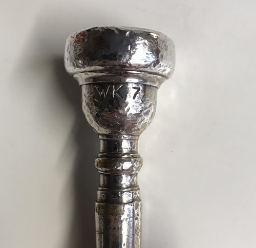 Vintage No Name Trumpet Mouthpiece WK 7 ~Silver~ Jazz Instrument ~COOL~