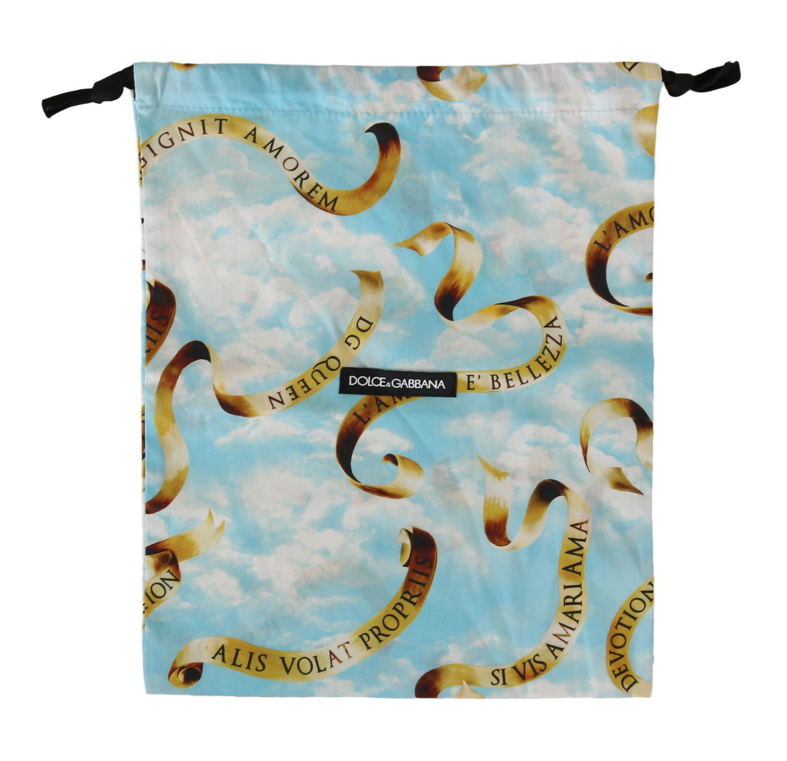 

DOLCE - GABBANA Сумка-пылесборник Синяя сумка для обуви Lamore на шнурке 33см x 27см, Multicolor