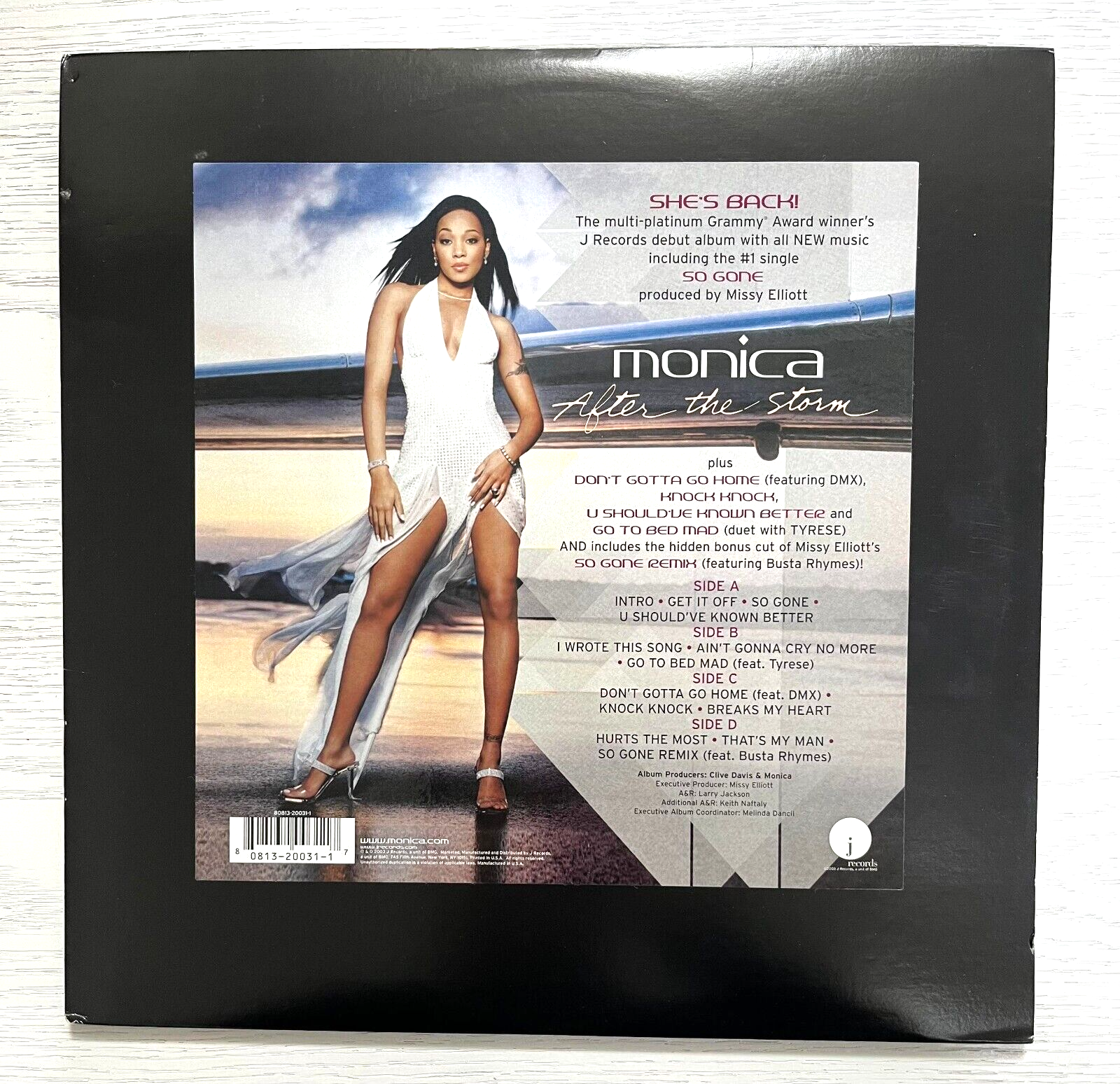 Monica After The Storm So Gone LPレコード Monica – After The Storm – CD (Album, Copy Protected) + CD