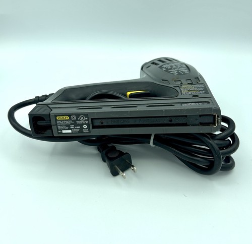 Stanley SharpShooter 8' Cord Electric Brad Nail & Staple Gun TRN550 & TRN120