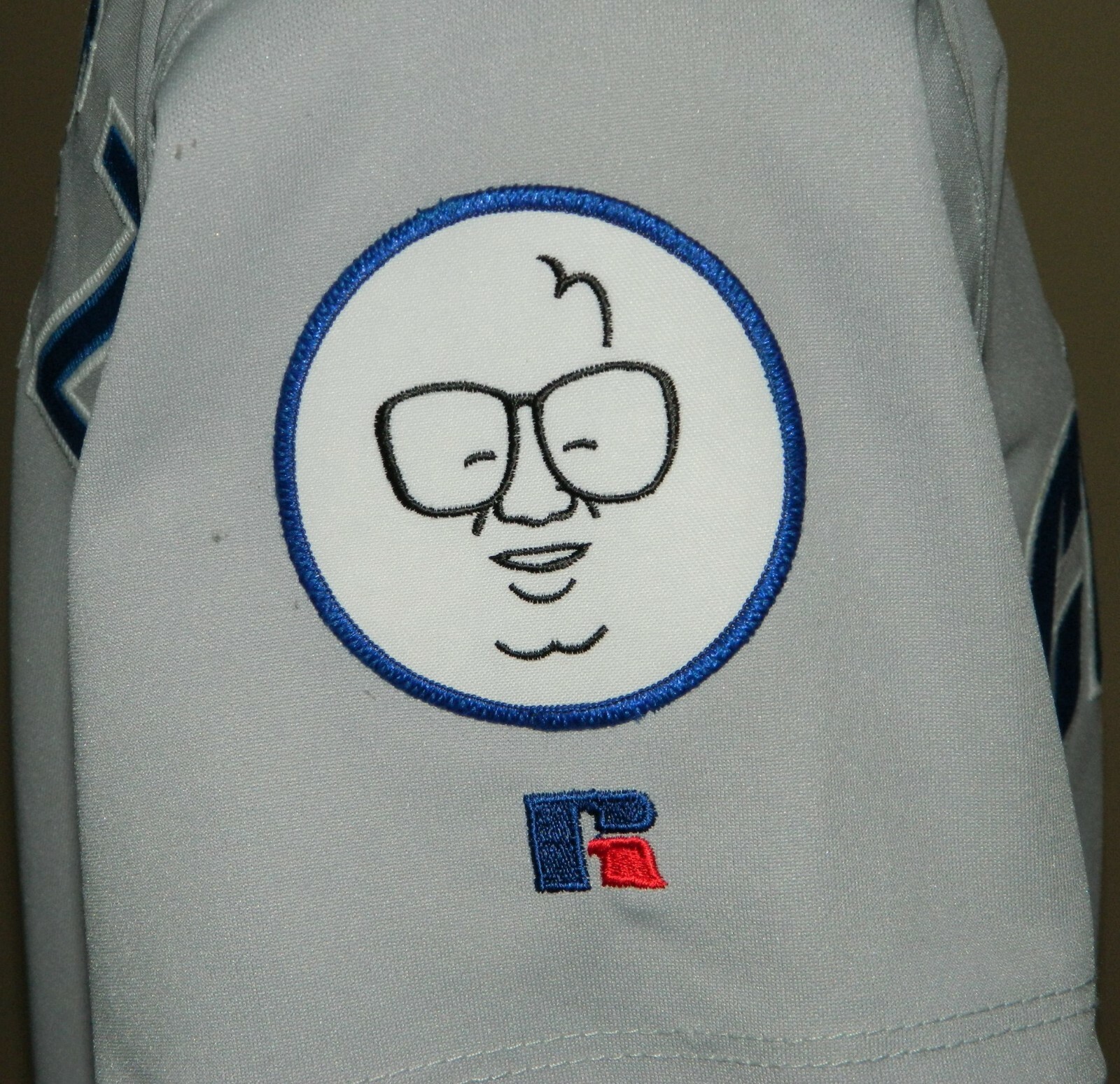 1998 Sandy Martinez (Set 2) Game Worn Chicago Cubs Road Jersey #8 - Russell