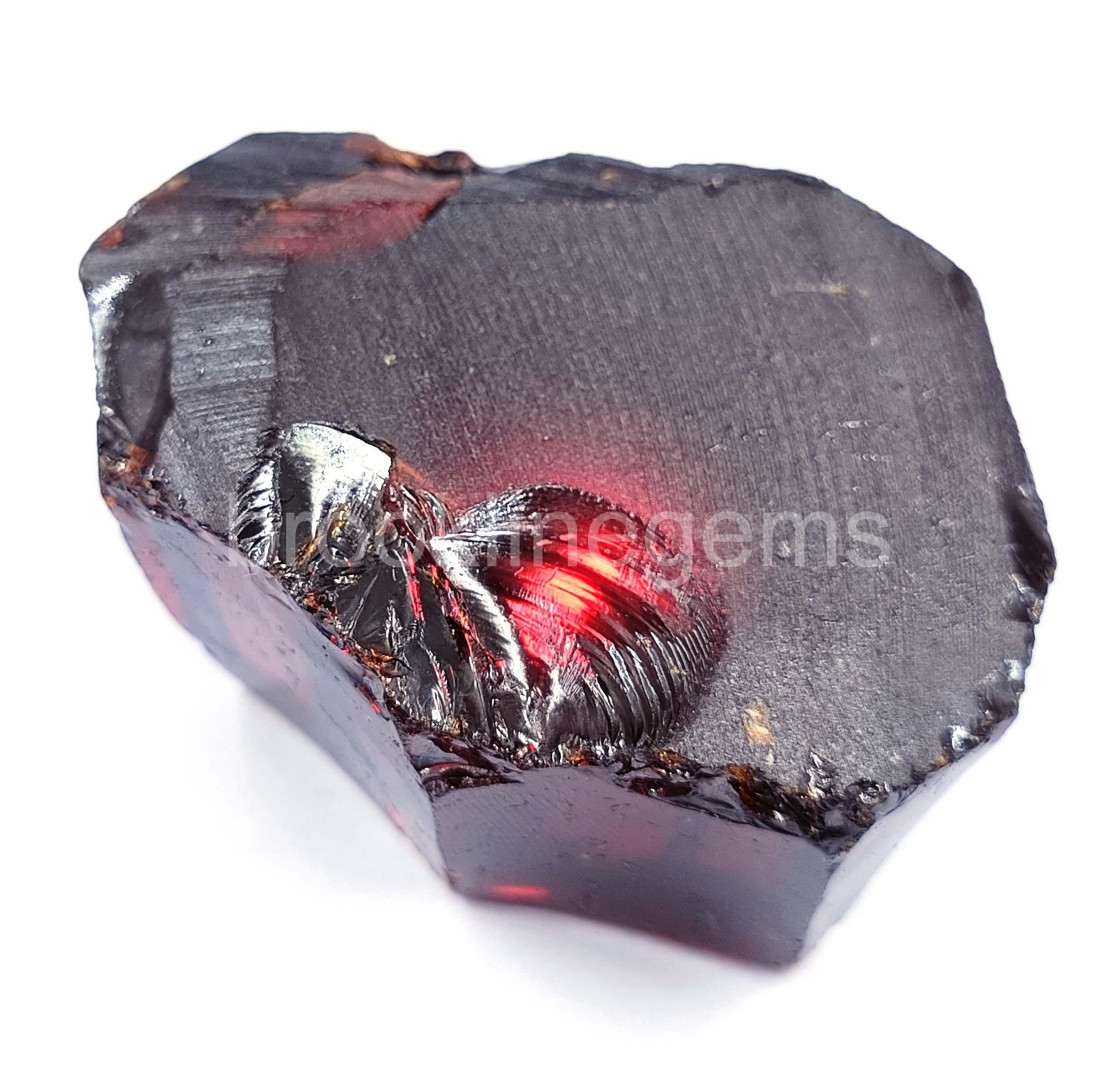 869 CT Red Ruby Clarity Certified Natural Rough Madagascar Loose Gemstone 5ARB