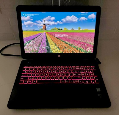 HP Omen 15.6'' 1TB HDD Intel Core i7-7700HQ 12gb DDR4 GTX 1050Ti Gaming Laptop