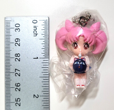 Sailor Moon - Gashapon Swing Part 2 Keychain Figure Doll - Chibiusa NO BOOKLET