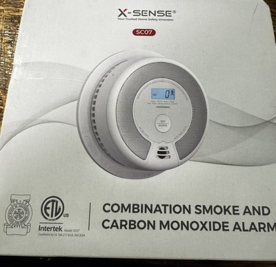 X-SENSE SC07- WX WI-FI COMBINATION SMOKE AND CARBON MONOXIDE ALARM