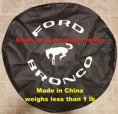 China Spare Wheel Tire Tyre Cover 32quot For Ford Bronco ships from FLA