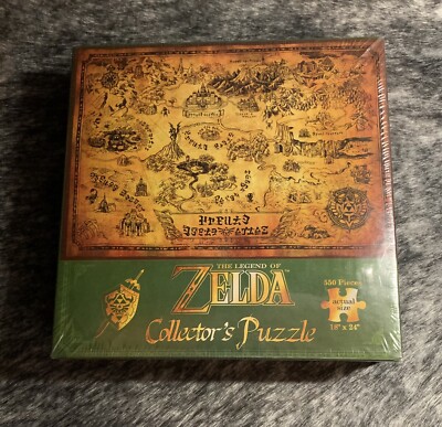 The Legend of Zelda Collector's Jigsaw Puzzle, Link and Ganon, 550 Pieces, NEW!