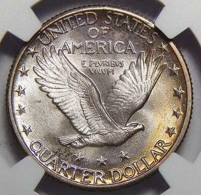 1926 NGC MS66 (FULL HEAD) STANDING LIBERTY QUARTER