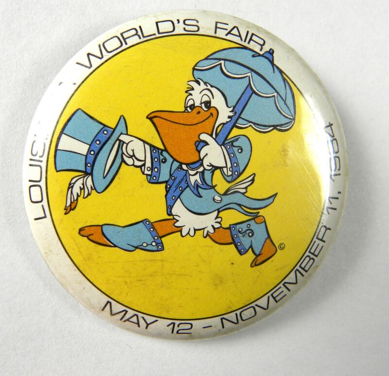 1984 New Orleans World’s Fair Pin button, May 12- November 11, 1984