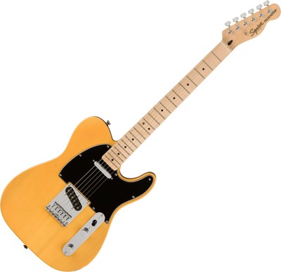 Fender Squier Affinity Tele MN BTB E-Gitarre mit S-S-Pickups Butterscotch Blonde