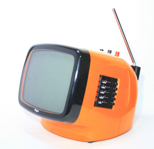 Vintage Philips Discoverer Helmet TV Retro Gaming Television Vintage Philips Discoverer Helmet TV Retro Gaming Television