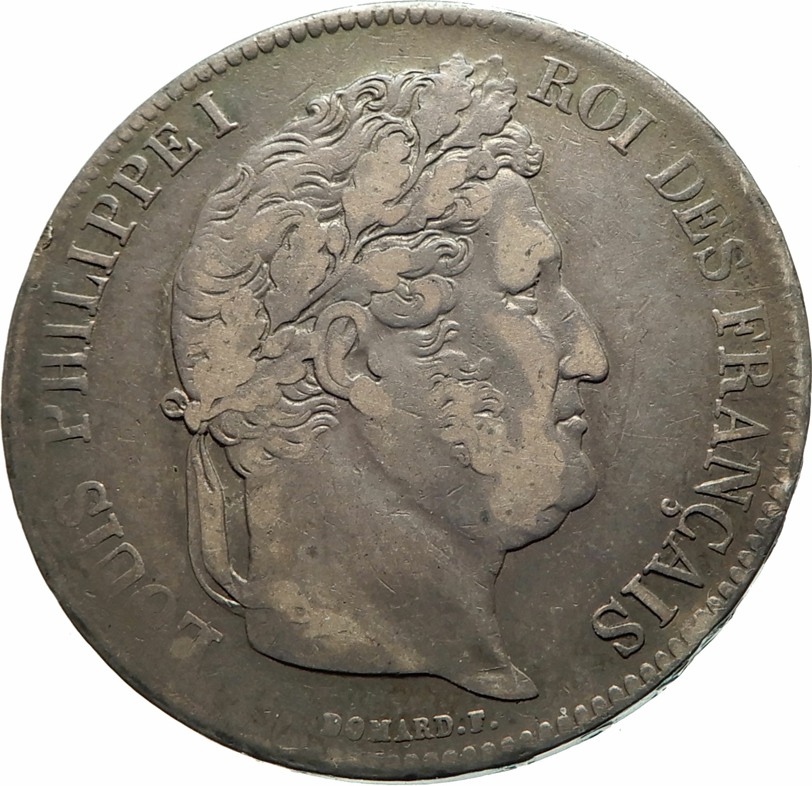 1834年フランス ルイ・フィリップ1世 5フラン大型銀貨 PCGS認証 1834年フランス ルイ・フィリップ1世 5フラン大型銀貨 PCGS認証 - メルカリ