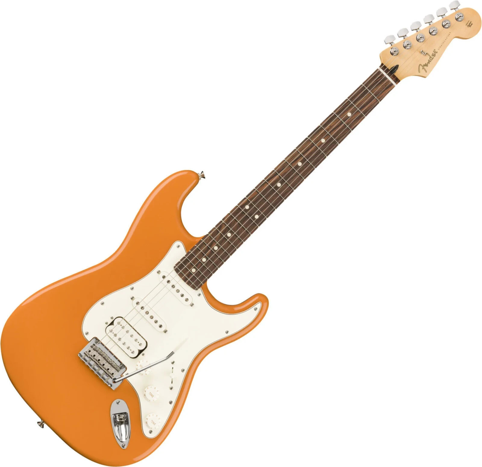 ギター Fender Player Stratocaster Capri Orange Fender Player Stratocaster SSS Electric Guitar, with 2-Year