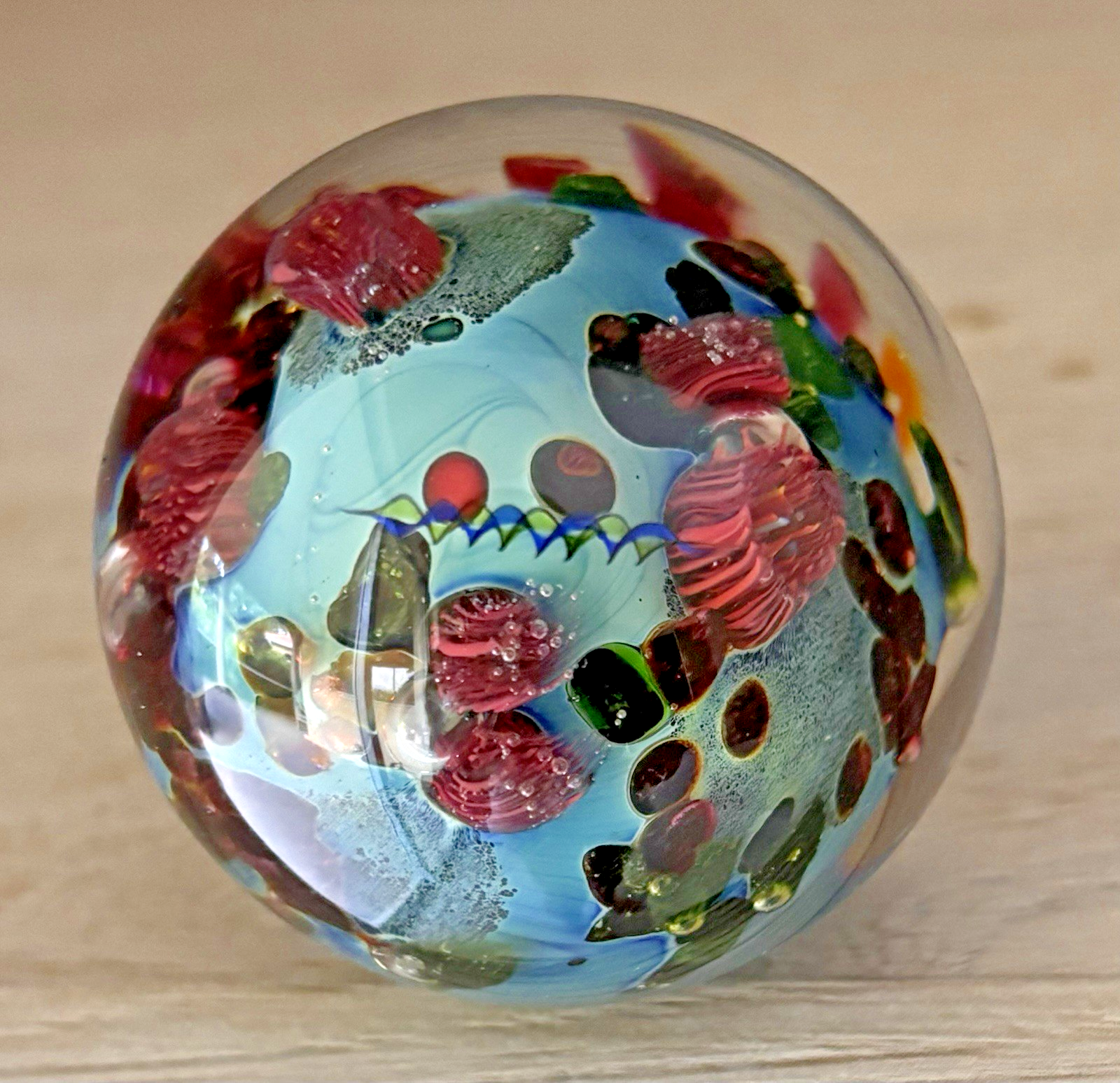 Josh Simpson「Megaplanet」No.5 ガラスアート 置物 Josh Simpson「Megaplanet」No.5 ガラスアート 置物 - メルカリ