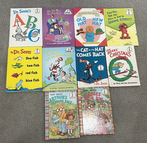 Dr. Seuss Beginner Books Hardcover Lot Of 10 Mix Lot | eBay