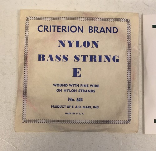 LOT OF 10 NEW BASS STRINGS, GLAESEL, ROTH, PRESTO, CRITERION, SUPERNIL