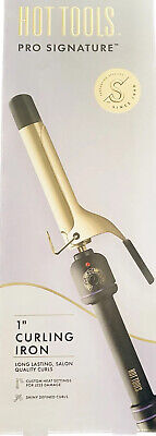 Hot Tools Pro Signature 24K Gold Curling Iron/Wand - 1 Inch -