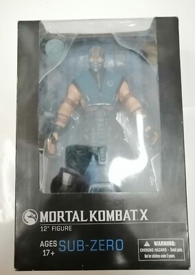 MORTAL KOMBAT X 12'' FIGURE SUB ZERO NUOVA MEZCO 