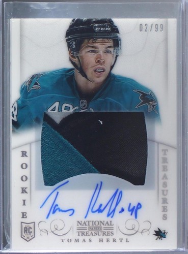 2013-14 Panini National Treasures - Tomas Hertl #217