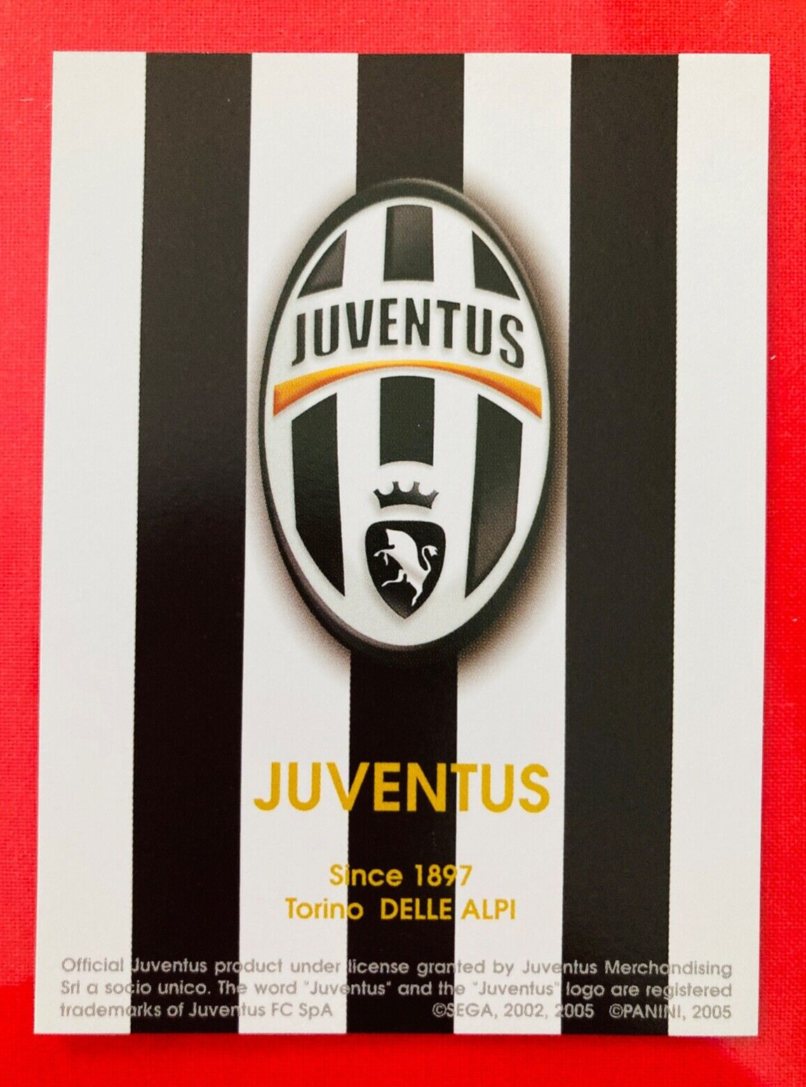 wccf ユヴェントスセット 2004-05 Panini WCCF European Clubs Juventus FC complete team