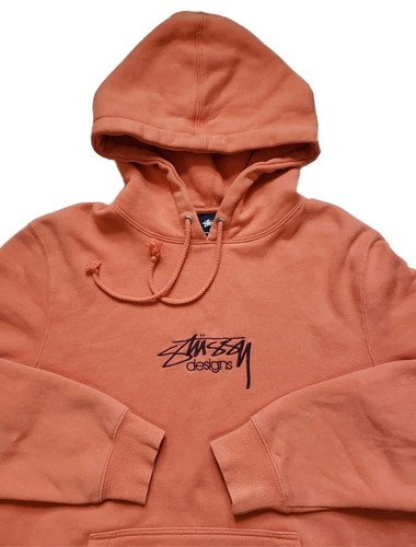 Stüssy stussy hoodie pink orange Stussy pink shop hoodie